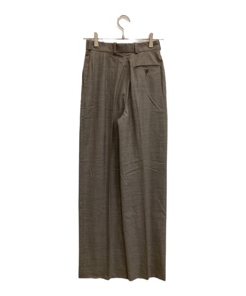 HERMES（エルメス）HERMES (エルメス) ウールスラックス グレー サイズ:36の古着・服飾アイテム