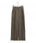 HERMES（エルメス）の古着「ウールスラックス」｜グレー
