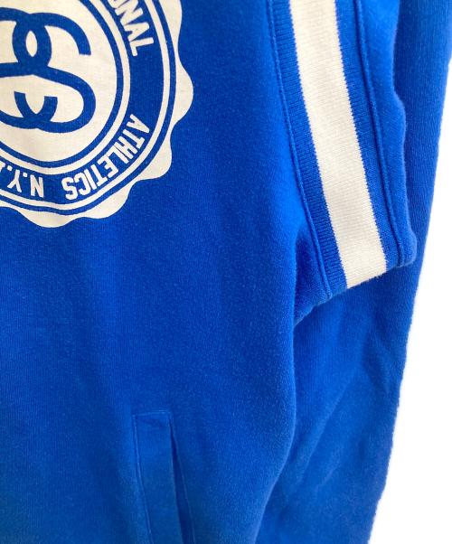 stussy（ステューシー）stussy (ステューシー) SSリンクスタジャン ブルー サイズ:Mの古着・服飾アイテム
