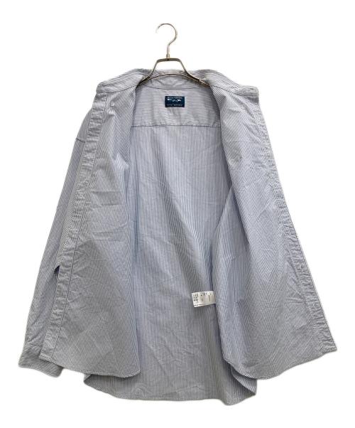 PENNEYS（ペニーズ）penneys (ペニーズ) シャツ ホワイト×ブルー サイズ:Lの古着・服飾アイテム