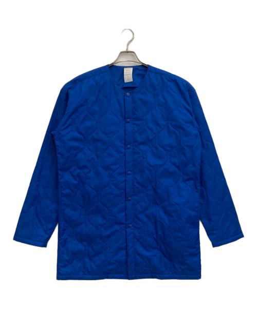 MISTER GENTLE MAN（ミスタージェントルマン）mister gentle man (ミスタージェントルマン) LINER SHIRT ブルー サイズ:Lの古着・服飾アイテム