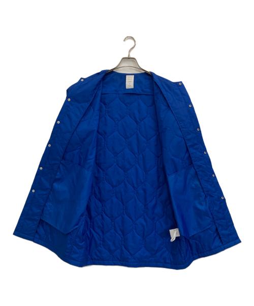 MISTER GENTLE MAN（ミスタージェントルマン）mister gentle man (ミスタージェントルマン) LINER SHIRT ブルー サイズ:Lの古着・服飾アイテム