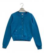 DRESSTERIORドレステリア）の古着「クルーネックカーディガン」｜ブルー