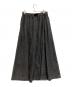 GRAMICCI (グラミチ) niko and (ニコアンド) ベルトフレアスカート グレー サイズ:L：3000円