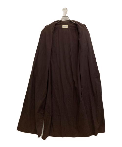 BEAMS BOY（ビームスボーイ）BEAMS BOY (ビームスボーイ) シャツワンピース ブラウン サイズ:-の古着・服飾アイテム