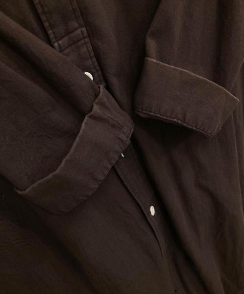 BEAMS BOY（ビームスボーイ）BEAMS BOY (ビームスボーイ) シャツワンピース ブラウン サイズ:-の古着・服飾アイテム