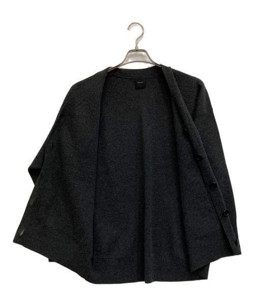 Spick and Span（スピック＆スパン）Spick and Span (スピックアンドスパン) ダブルジャガードビッグカーディガン グレー サイズ:-の古着・服飾アイテム