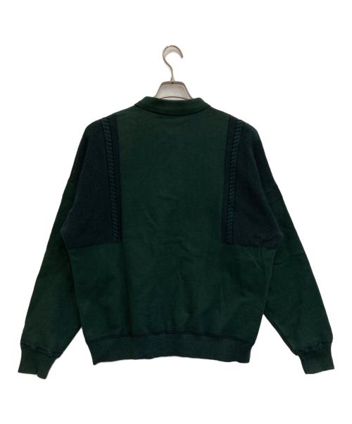 yashiki（ヤシキ）YASHIKI (ヤシキ) 長袖ポロシャツ グリーン サイズ:1の古着・服飾アイテム