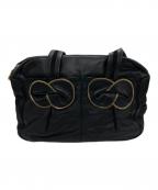 SEE BY CHLOEシーバイクロエ）の古着「ハンドレザーバッグ」｜ブラック