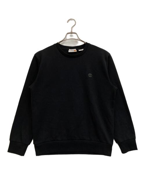 Timberland（ティンバーランド）Timberland (ティンバーランド) クルーネックスウェット ブラック サイズ:Mの古着・服飾アイテム