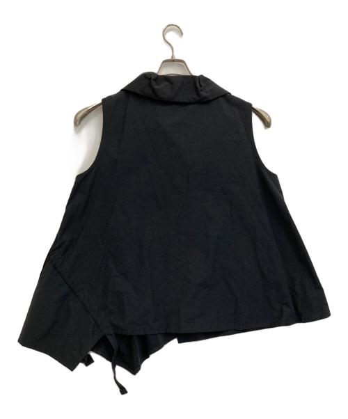 慈雨（ジウ）慈雨 (ジウ) コットンベスト ブラック サイズ:40の古着・服飾アイテム