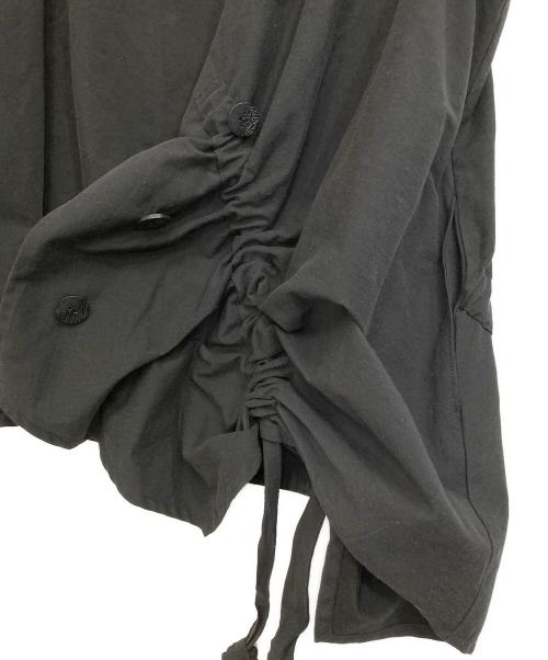 慈雨（ジウ）慈雨 (ジウ) コットンベスト ブラック サイズ:40の古着・服飾アイテム