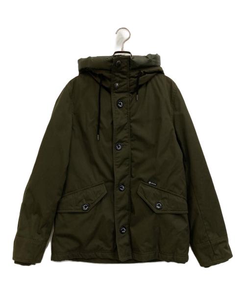 nano・universe（ナノ・ユニバース）nano・universe (ナノ・ユニバース) ISUKA (イスカ) ダウンジャケット カーキ サイズ:Mの古着・服飾アイテム