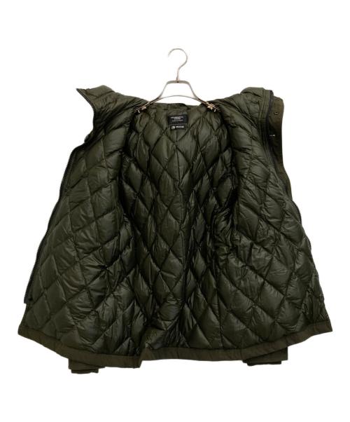 nano・universe（ナノ・ユニバース）nano・universe (ナノ・ユニバース) ISUKA (イスカ) ダウンジャケット カーキ サイズ:Mの古着・服飾アイテム