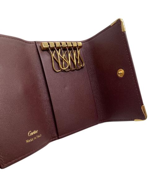 Cartier（カルティエ）Cartier (カルティエ) 6連キーケース ボルドーの古着・服飾アイテム