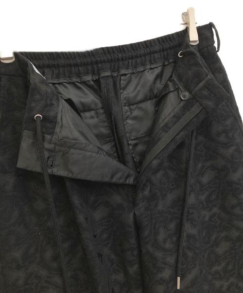 ZARA（ザラ）ZARA (ザラ) MAISON SPECIAL (メゾンスペシャル) タックパンツ ブラック サイズ:Lの古着・服飾アイテム