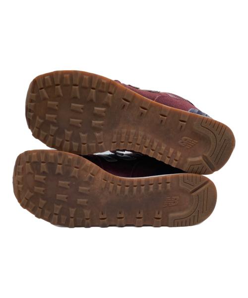 NEW BALANCE（ニューバランス）NEW BALANCE (ニューバランス) ローカットスニーカー ボルドー サイズ:26.5の古着・服飾アイテム