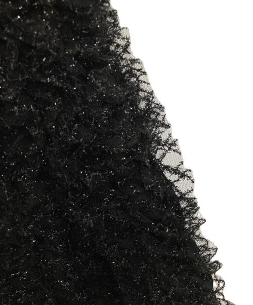 knuh marf（クヌースマーフ）knuh marf (クヌースマーフ) U neck tulle bustier ブラック サイズ:Fの古着・服飾アイテム