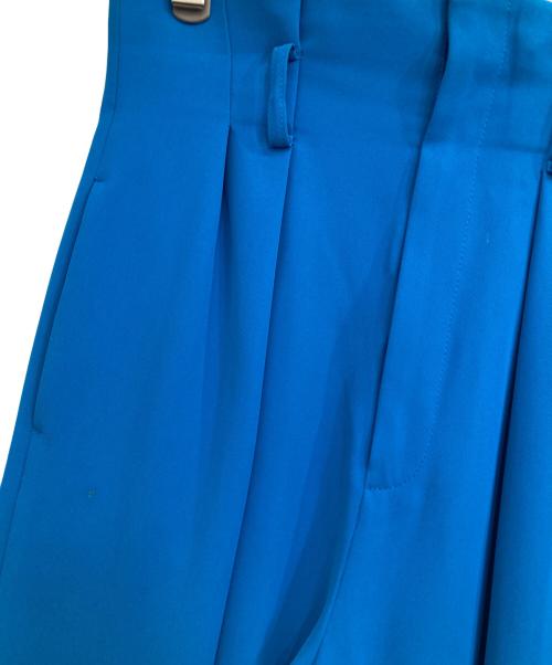 Ameri（アメリ）AMERI (アメリ) MEDI 2TUCK HIGH WAIST PANTS ブルー サイズ:Mの古着・服飾アイテム