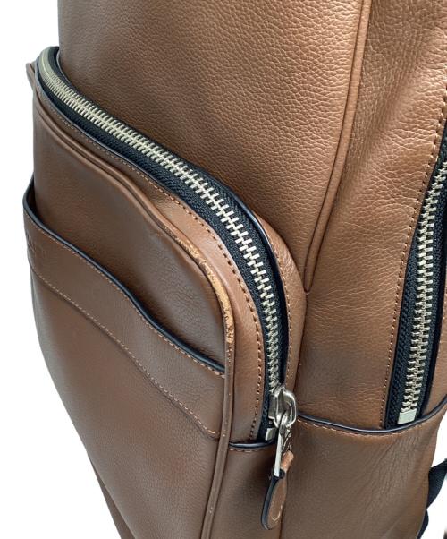 COACH（コーチ）COACH (コーチ) Hamilton Backpack In Sport Calf ベージュの古着・服飾アイテム