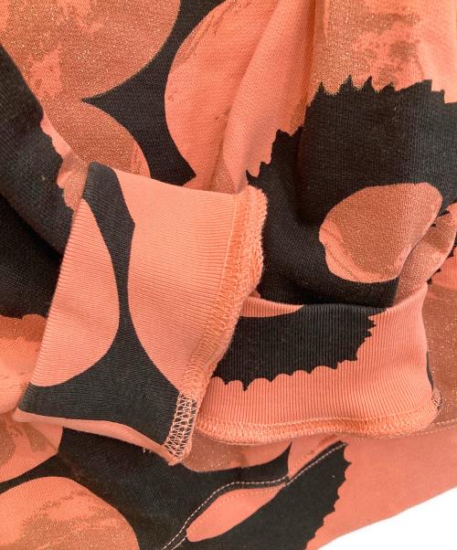 marimekko（マリメッコ）marimekko (マリメッコ) Leiot Relaxed shirt ピンク×ブラック サイズ:Lの古着・服飾アイテム