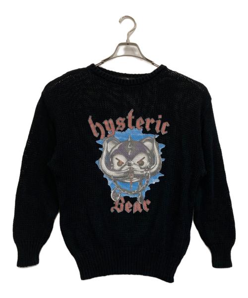 Hysteric Glamour（ヒステリックグラマー）Hysteric Glamour (ヒステリックグラマー) ニット ブラック サイズ:FREEの古着・服飾アイテム