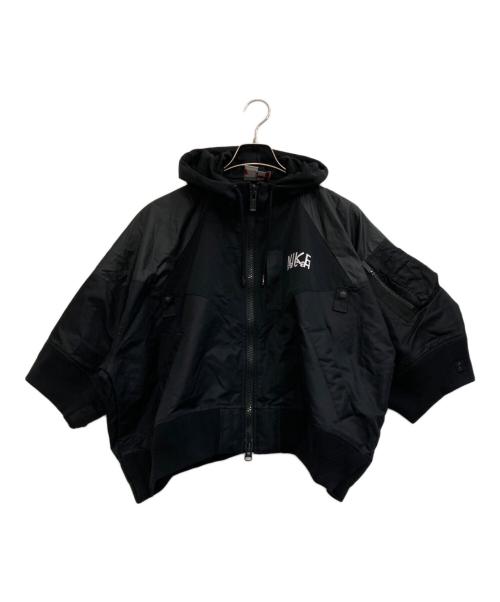 NIKE（ナイキ）NIKE (ナイキ) sacai (サカイ) Full zip HD jacket ブラック サイズ:Mの古着・服飾アイテム