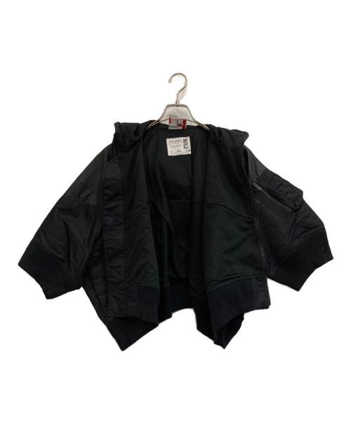NIKE（ナイキ）NIKE (ナイキ) sacai (サカイ) Full zip HD jacket ブラック サイズ:Mの古着・服飾アイテム