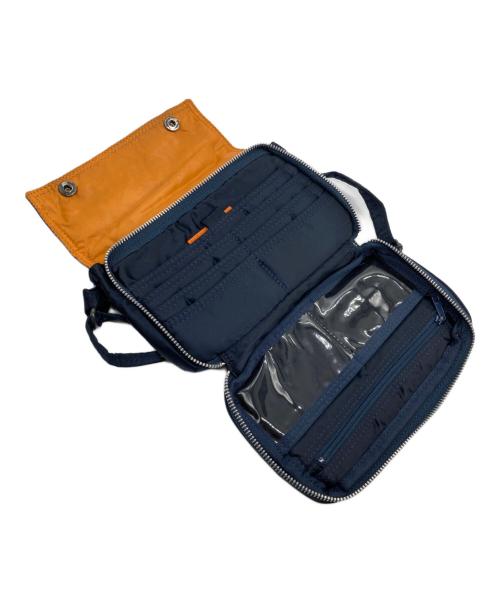 HEAD PORTER（ヘッドポーター）HEAD PORTER (ヘッドポーター) ショルダーポーチ ネイビーの古着・服飾アイテム