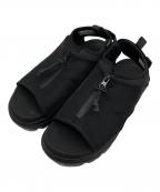 shakaシャカ）の古着「センタージップサンダル」｜ブラック