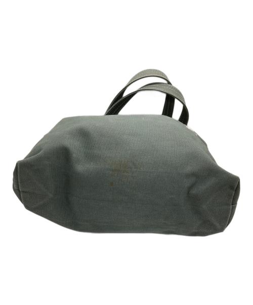 ICHIZAWA HANPU（イチザワハンプ）ICHIZAWA HANPU (イチザワハンプ) トリプルステッチキャンバストートバッグ オリーブの古着・服飾アイテム