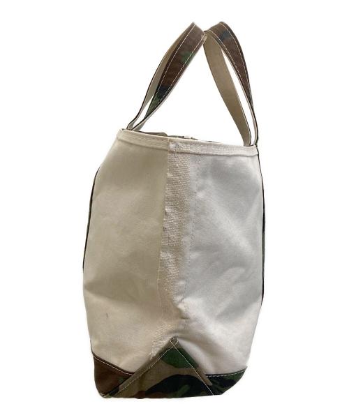 L.L.Bean（エルエルビーン）L.L.Bean (エルエルビーン) キャンバストートバッグ アイボリーの古着・服飾アイテム