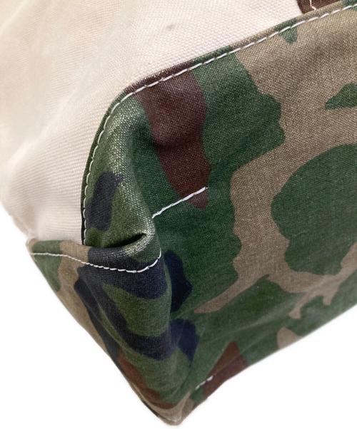 L.L.Bean（エルエルビーン）L.L.Bean (エルエルビーン) キャンバストートバッグ アイボリーの古着・服飾アイテム