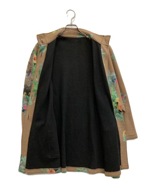 gk伊太利屋（イタリヤ）gk伊太利屋 (イタリヤ) ニットコート ベージュ サイズ:11の古着・服飾アイテム