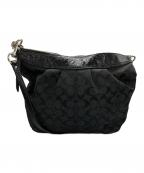 COACHコーチ）の古着「ショルダーバッグ」｜ブラック