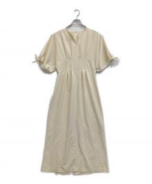 KBF（ケービーエフ）の古着「半袖ワンピース」｜ベージュ