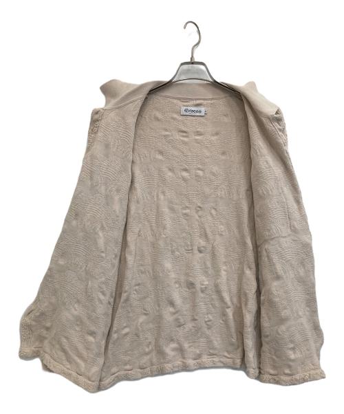 EVISEN（エビセン）EVISEN (エビセン) BLOSSOM EMBOSS JACQUARD SHIRT ベージュ サイズ:Lの古着・服飾アイテム