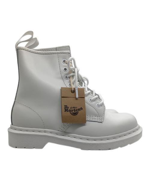 Dr.Martens（ドクターマーチン）Dr.Martens (ドクターマーチン) 8ホールブーツ ホワイト サイズ:SIZE UK6の古着・服飾アイテム
