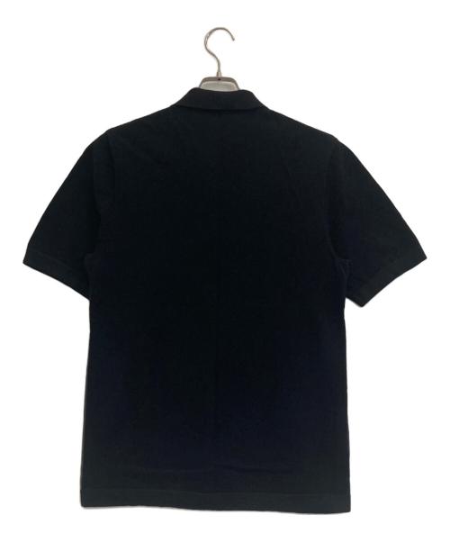 FRED PERRY（フレッドペリー）FRED PERRY (フレッドペリー) ストライプド ニット シャツ グレー サイズ:Mの古着・服飾アイテム