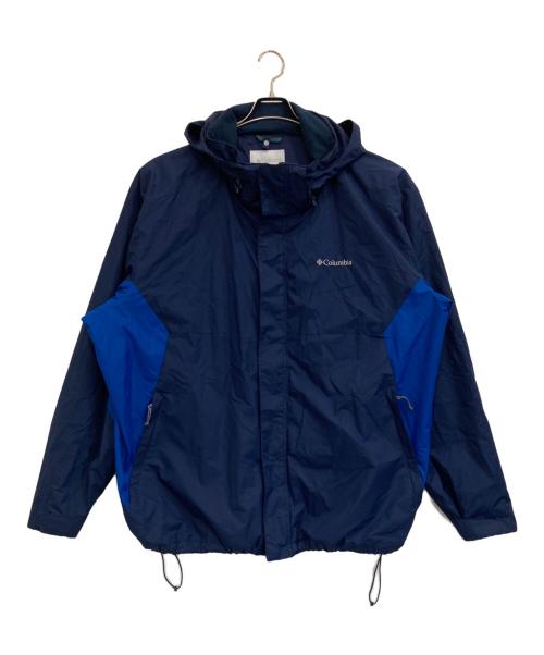 Columbia（コロンビア）Columbia (コロンビア) ナイロンジャケット ネイビー サイズ:４Xの古着・服飾アイテム