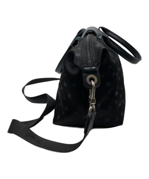 LONGCHAMP（ロンシャン）LONGCHAMP (ロンシャン) ル・プリアージュ エトワールS マテリアルトートバッグ ブラックの古着・服飾アイテム