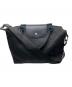 LONGCHAMP（ロンシャン）の古着「ル・プリアージュ エトワールS マテリアルトートバッグ」｜ブラック