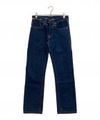 LEVI'S REDリーバイス レッド）の古着「ステッチデニムパンツ」｜インディゴ