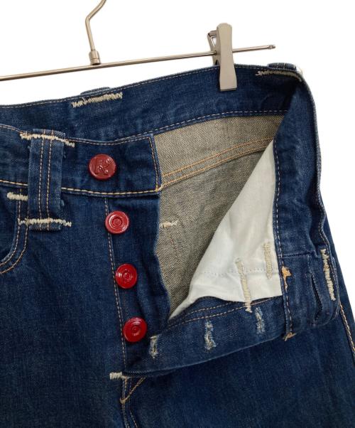 LEVI'S RED（リーバイス レッド）LEVI'S RED (リーバイス レッド) ステッチデニムパンツ インディゴ サイズ:SIZE 78.5cm (W31)の古着・服飾アイテム