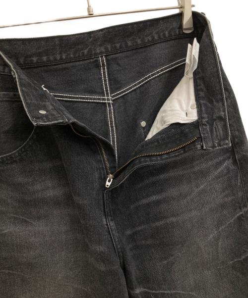 FUTURE ARCHIVE（フューチャー アーカイブ）FUTURE ARCHIVE (フューチャー アーカイブ) THUNDER BAGGY FIT DINIM ブラック サイズ:Mの古着・服飾アイテム