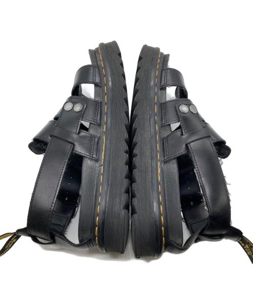 Dr.Martens（ドクターマーチン）Dr.Martens (ドクターマーチン) レザーサンダル ブラック サイズ:UK 7の古着・服飾アイテム