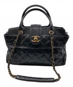 CHANELシャネル）の古着「マトラッセ2WAYチェーンショルダーバッグ」｜ブラック