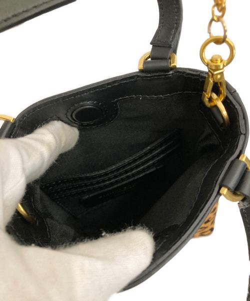 GIANNI CHIARINI（ジャンニ キアリーニ）GIANNI CHIARINI (ジャンニ キアリーニ) レオパードショルダーバッグ ベージュの古着・服飾アイテム