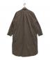 DANTON (ダントン) ギンガムチェックシャツワンピース ブラウン サイズ:36：6000円