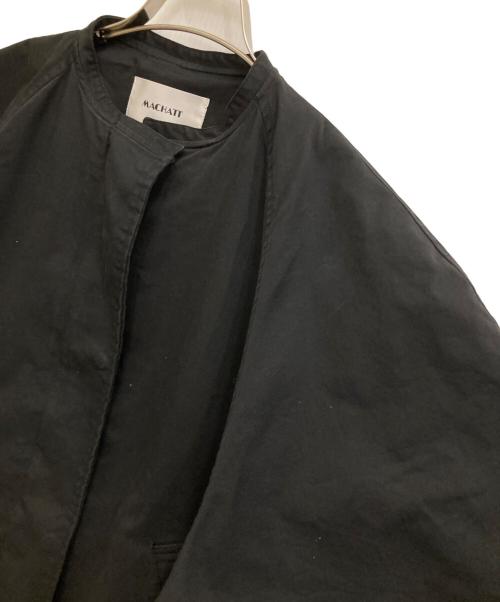 machatt（マチャット）machatt (マチャット) ボリュームスリーブジャケット ブラック サイズ:Mの古着・服飾アイテム